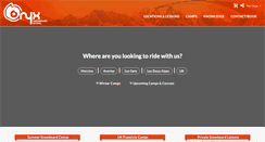 Desktop Screenshot of onyxsnowboarding.com